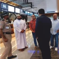 VIP protocol arrival in the UAE